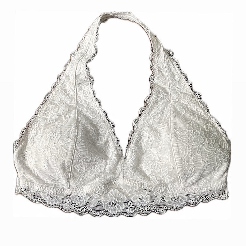gilly hicks by Hollister Lace Halter-top Bralette